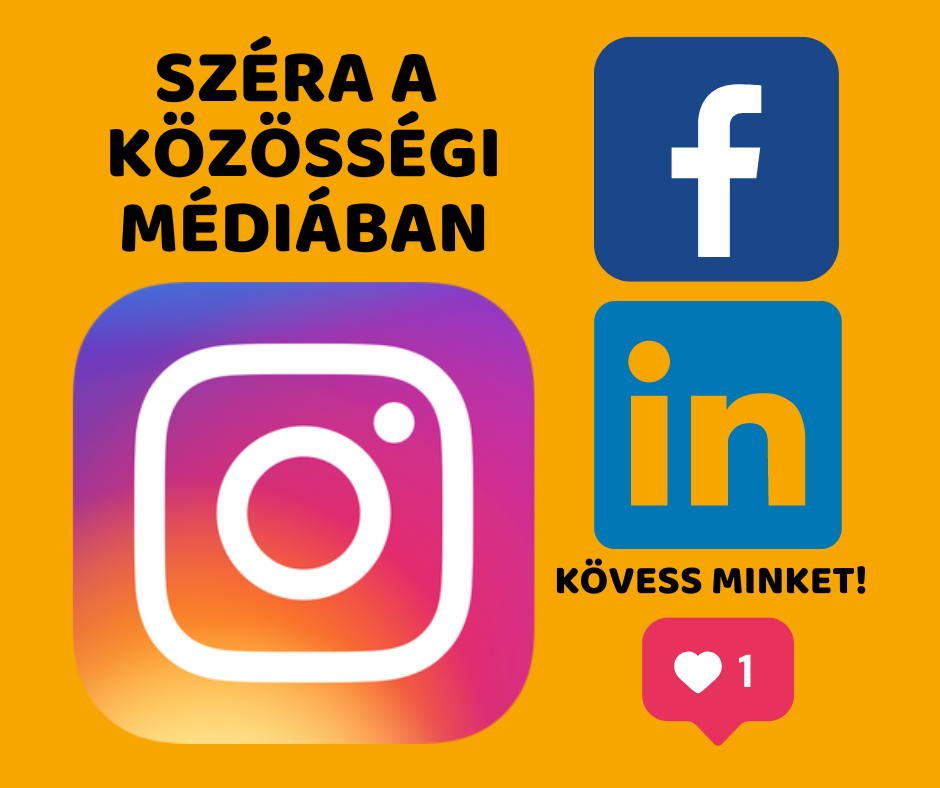 SZÉRA a közösségi médiában